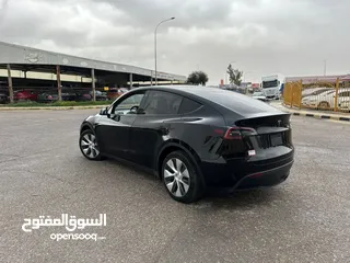  12 TESLA MODEL Y 2022 LONG-RANGE DUAL MOTOR-7 Seats  (سبع مقاعد)