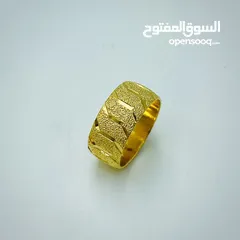  10 Classic gold-plated ring