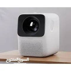  2 بروجيكتور mi t2 الاصلي من شركه شاومي واجهه لغايه  3متر