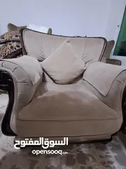  3 طقم كنب خشب زان من النوع الثقيل مجدد  الرقم واتس اب فقط