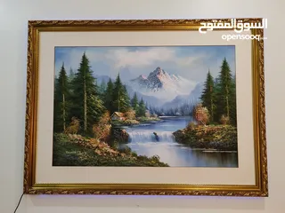  2 لوحة فنية رسم يد