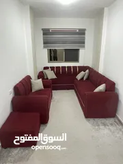  2 كنب كورنر لون خمري