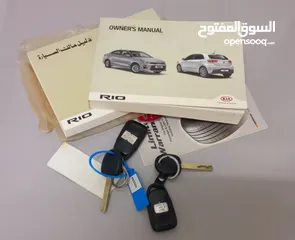  17 kia rio 2018 GCC Low maileage