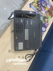  1 نوع باناسونيك + نسخ + هاتف سماعه + لون اسود