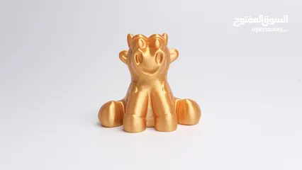 6 مواد خاصة لطابعة ثلاثية الأبعاد من شركة e sun 3D PRINTER اللوان عده ويتوفر حبيبات من مادة PLA , PETG