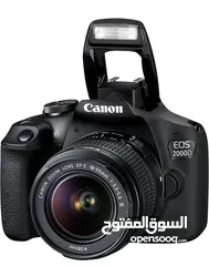  2 Canon EOS 2000D DSLR camera with EFS with 18-55mm III lens kit