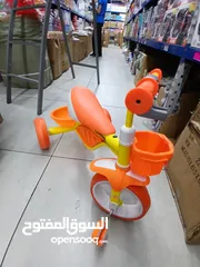  3 بسكليت أطفال جديد.... أشكال جميله.... هيكل معدن قوي...سعر جمله ب 19.99 دينار واصل