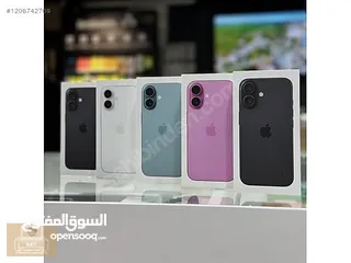  1 iPhone 16 128G جديد كفالة الشرق الاوسط افضل سعر بالمملكة جميع الالوان