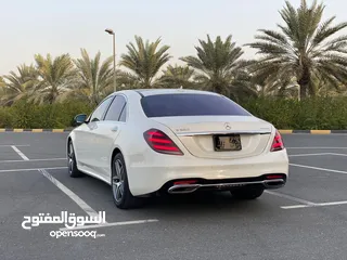  5 مرسيدس S560 مواصفات يابانية بحالة ممتازة 