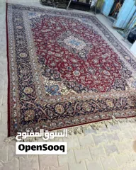  3 『وَلَا تَـبْـخَـسُـوا الـنَّـاسَ أَشْـيَـاءَهُـمْ』 للبيع سجادة إيرانية  مقاس 4×3 متر تقريبآ