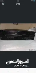  19 5. DVD changer.  مشغل 5 دي في دي ماركة دينون ياباني اصلي جديد بالكرتونة