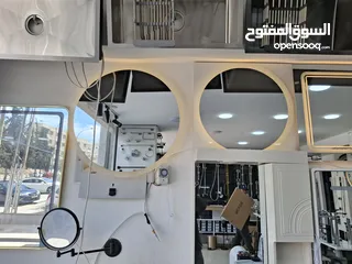  27 شور بوكس + مغاسل بورسلان + مرايا مضيئة