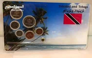 21 ستاندات منوعه عالميه يحتوي بالداخل على قطع معدنيه وفضيه انسر
