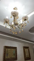  2 ثريات كريستال