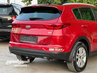  8 كيا سبورتج 2017 عداد قليل وارد وكاله مالك اول فل كامل اعلى تصنيف فحص كامل بحاله الوكاله