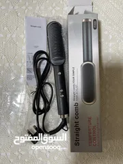  2 تمليس الشعر  Straight comb hair straightener