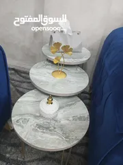  4 طقم طاولات سيرفس