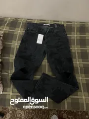  4 بنطلونات زارا جينز