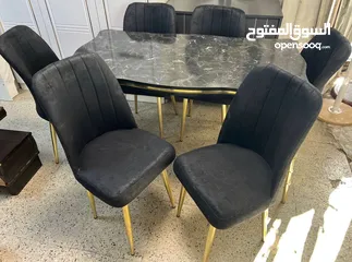  8 ميز طعام فراشه تركي 6كراسي بسعر 235الف