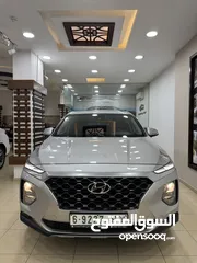  2 هونداي سنتافيه 2019 متور 2000 ديزل 4X4 فحص ممتاز دهان شركة