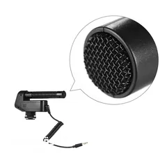  4 ميكرفون كاميراCondenser Shotgun Microphone