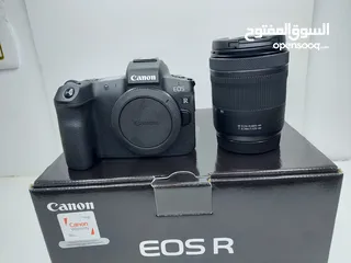  2 موجود للبيع كاميرا  canon R ، بودي فقط من دون العدسة -الكاميرا نظيفة ولساتها وكالة. -عداد الشتر 20k