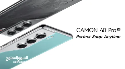  1 ارتقي بجهازك الجديد مع TECNO Camon 40 4G الجديد كفالة الوكيل سنة