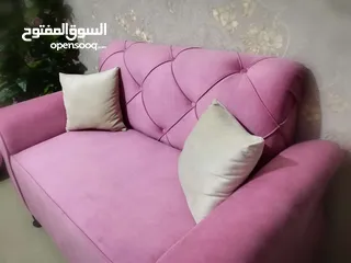  2 طقم كنب مستعمل استعمال خفيف للبيع بسعر مميز