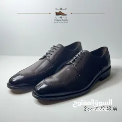  1 أحذية رسمية تركية ماركة Lucci Verrosi جلد طبيعي