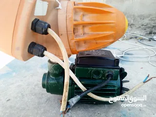  4 ماتور/مضخة ماء نص حصان داب ايطالي ملفات نحاس  مع ايزي برس/اتوماتيك بدرلوو