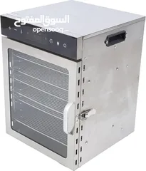  3 ماكينة تجفيف فواكه 8 رفوف جديده