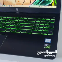  4 نوع الجهاز اتش بي بافليون  نوع المعالج core i7 HQ  الجيل السابع