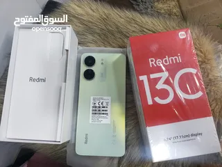  1 جوال ردمي 13C شريحتين جديد