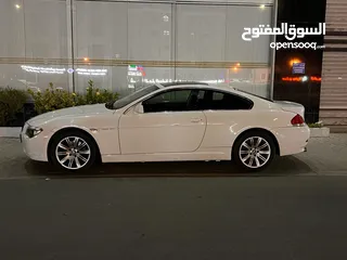  1 للبيع BMW 630i كوبيه بحالة جيدة ( من السيارات المميزة النادرة )