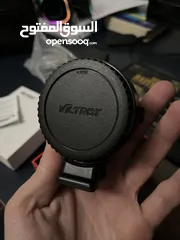  11 محول فيلتروكس الأصلي لعدسات EF بحالة الوكالة مستخدم مرة واحدة  Viltrox EF-S Mount