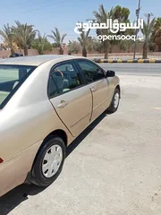  4 تيوتا كرولا موديل 2005للبيع