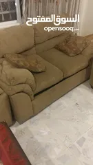  1 طقم كنب امريكي فاخر ماركة آشلي 10 مقاعد كبير