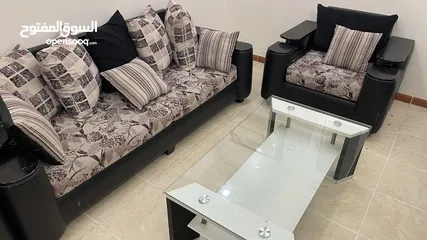  1 2 Sofa sets and Center Table