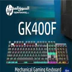  6 GK400F keyboard hp Mechanical Gaming كيبورد جيمنج من اتش بي مواصفات ممتازة مضيئ  