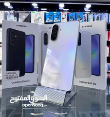  1 جديد بالكرتونة Samsung A36 5G رام 16 جيجا 128 و 256  هدية كفر ولزقة وشاحن الاصلي متوفر توصيل