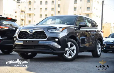  5 Toyota Highlander GLE 2023 هايلاندر هايبرد GLE موديل 2023 عداد زيرو كفاله الشركه