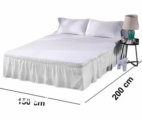  2 Queen size 150/200cms white IKEA BED  with matteress