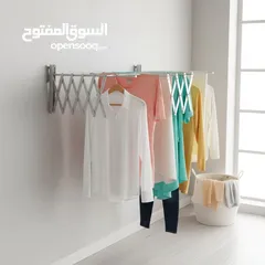 7 منشر غسيل جداري المنيوم