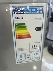 6 ثلاجه سامكس مكتب لون سلفر انفرتر سعر حرق لمده اسبوع