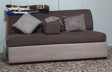  3 غرفة جلوس صالون حرف U كبيره