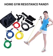  6 مجموعة من أحزمة المقاومة، والمعروفة أيضًا بـ “Power Resistance Bands”