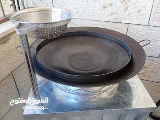  3 مقلى فلافل كبير وشيبسر كهرباء حوضين