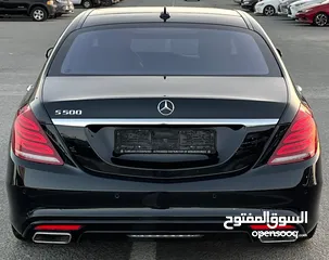  5 Mercedes-Benz S500 V8 4.7L Full Option Model 2014 Car very clean free Accident (agency status)