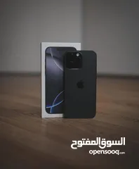  8 Black titanium iphone 16 ProMax 256 GB closed box unused new