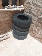  1 4 كوشوك دنلوب ياباني بحالة جيدة  قياس 195/65/15 السعر60